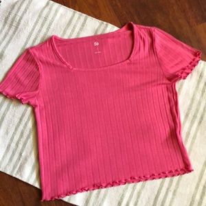 Beautiful bright pink So Sweater top.